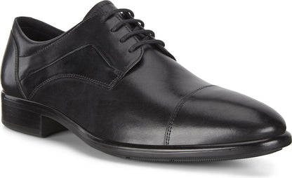  ECCO Men's Citytray Derby Cap Toe Tie