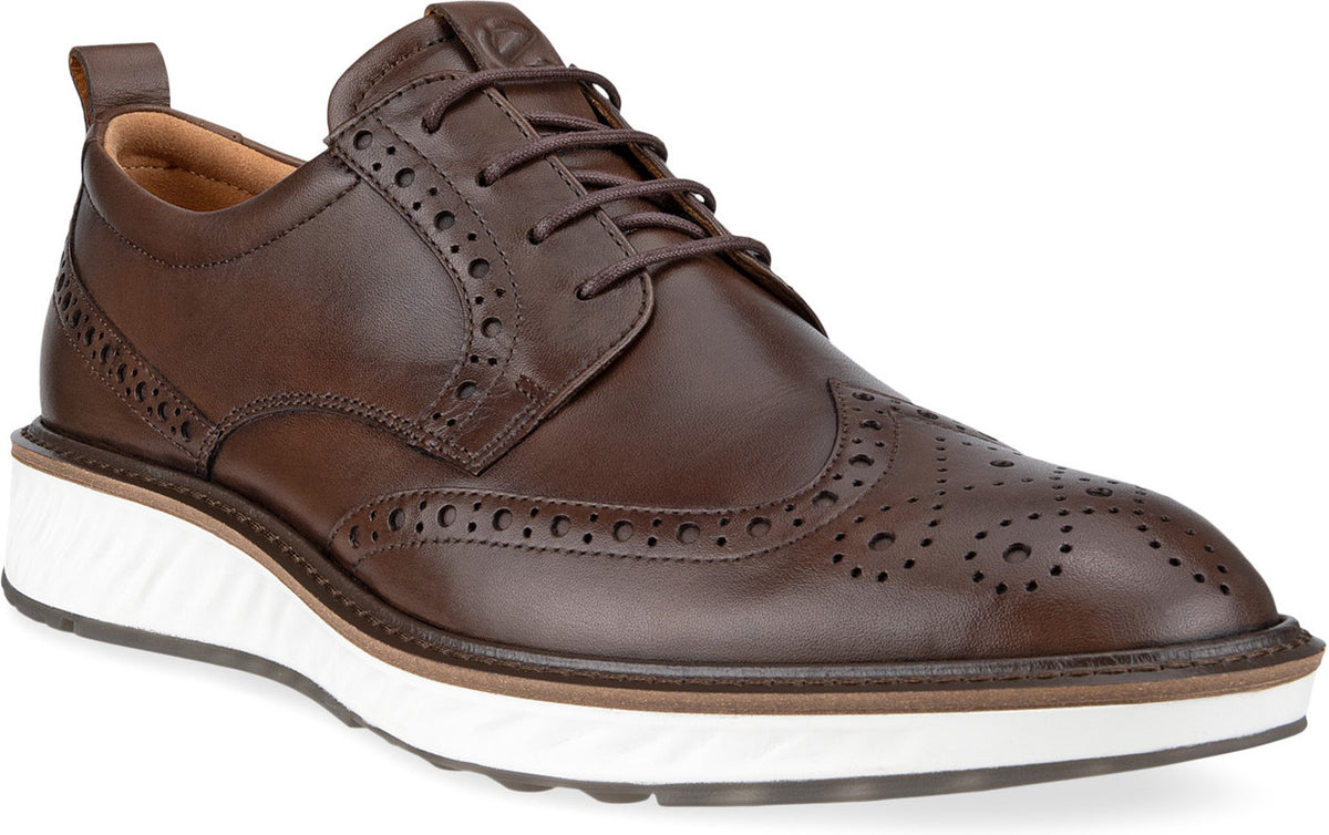  ECCO Men's ST.1 Hybrid Wingtip Derby Shoe