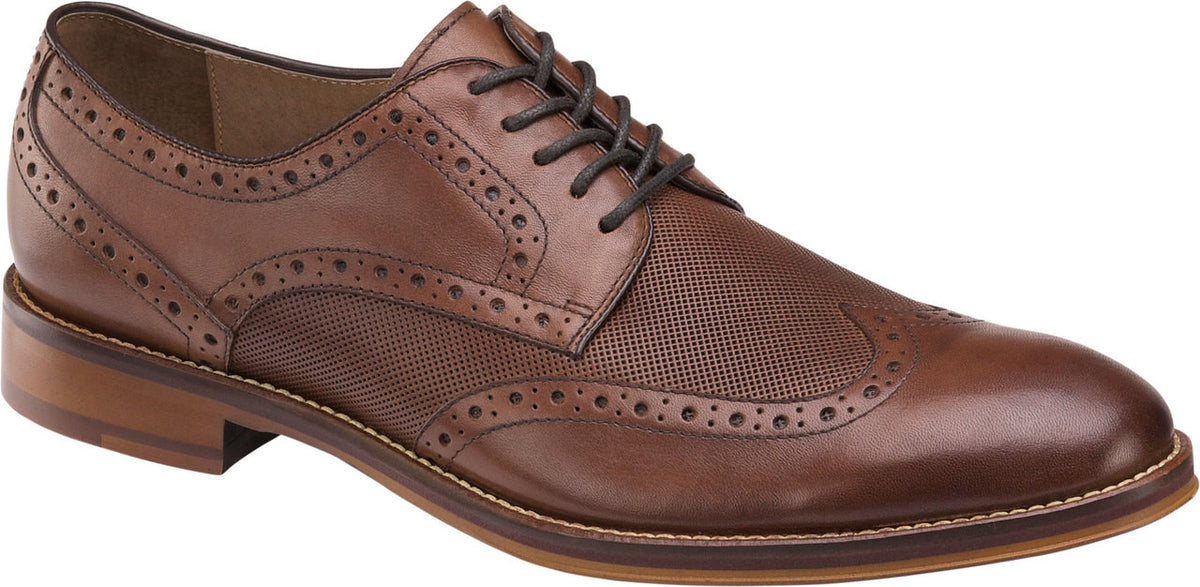  Johnston & Murphy Conard Embossed Wingtip