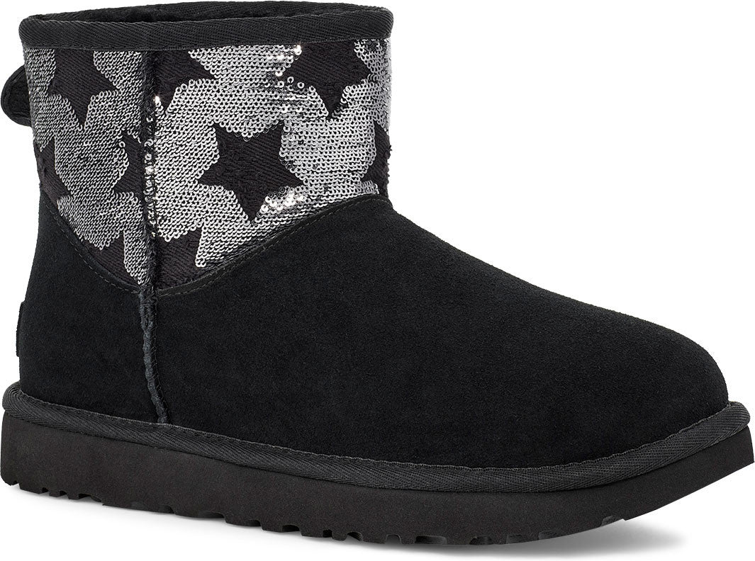  UGG Women's Classic Mini Sequin Stars