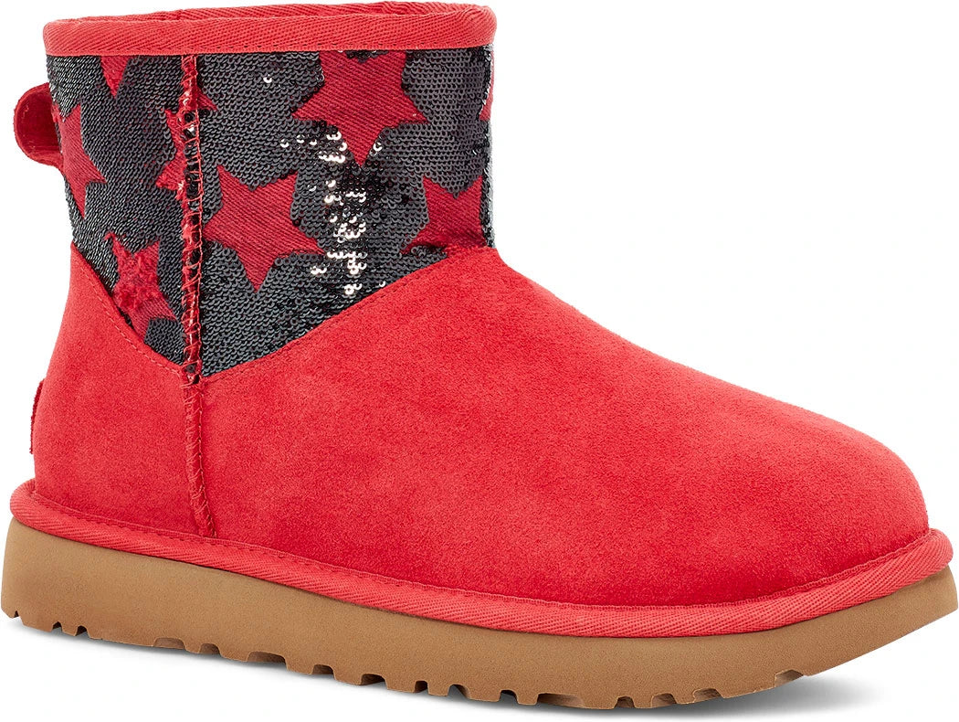  UGG Women's Classic Mini Sequin Stars
